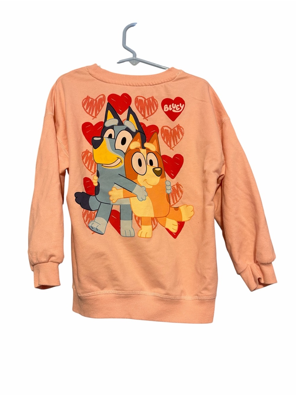 Bluey Heart Logo Crewneck Sweatshirt - Picture 2 of 4